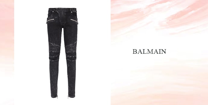 Balmain Luxury jeans black