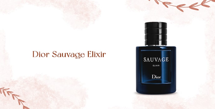 best luxury perfumes for him Dior Sauvage Elixir