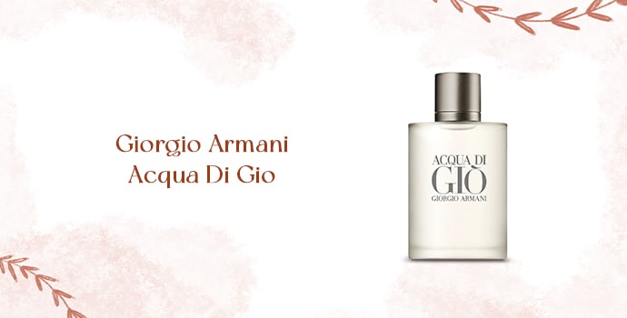 best luxury perfumes for him Giorgio Armani Acqua Di Gio