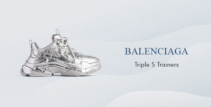 Triple S Trainers balenciaga most expensive shoes