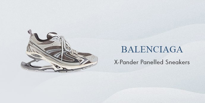 Balenciaga most expensive shoes X Pander Panelled Sneakers 