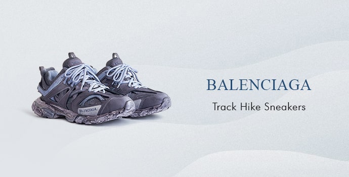 Balenciaga track hike sneakers luxurious