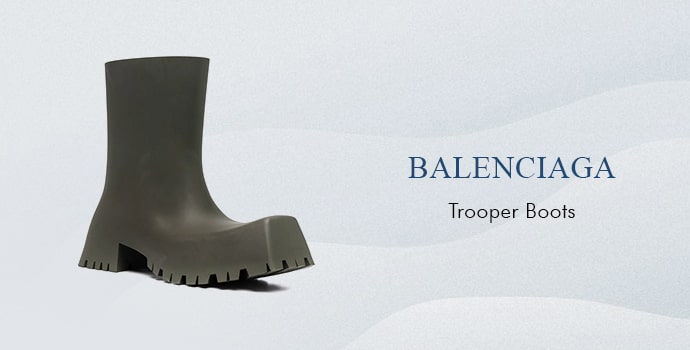 Trooper Boots Balenciaga military inspired