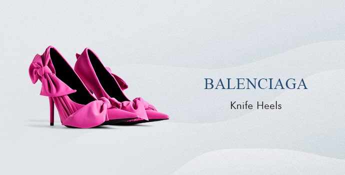 Knife Heels Balenciaga pink color