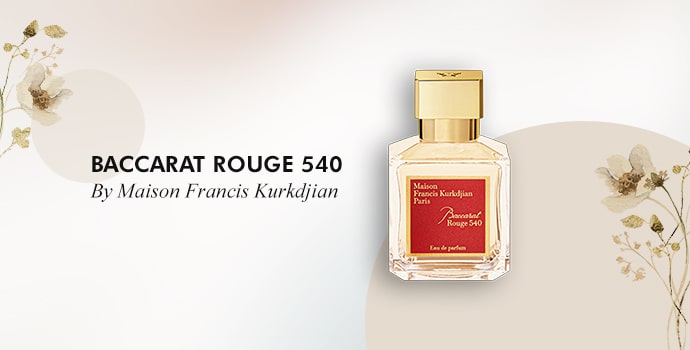 best luxury perfumes for women Baccarat Rouge 540 By Maison Francis Kurkdjian