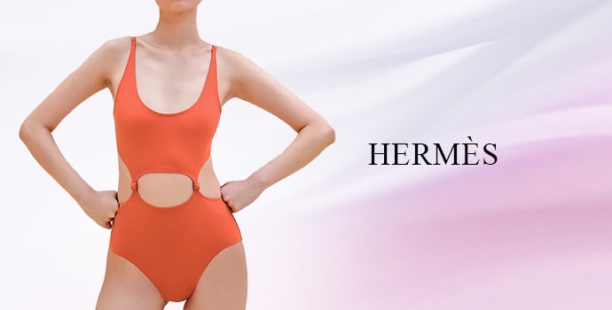 Collection of Hermès's swimwear 