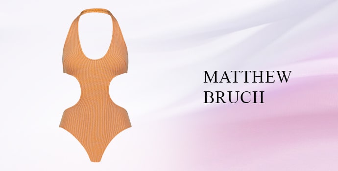 Top Matthew Bruch swimwear
