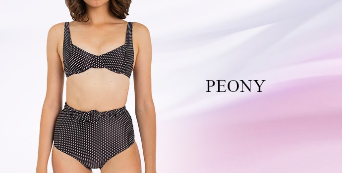Best luxury collection of peony swimwear