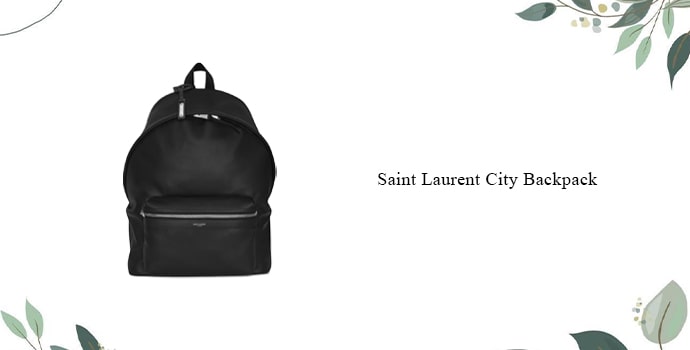 Best luxury Saint Laurent City Backpack