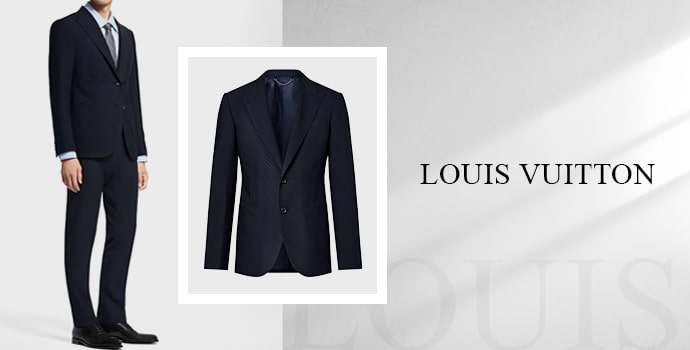 Most expensive brand of suits Louis Vuitton