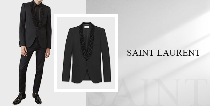 Best luxury suit Saint Laurent 