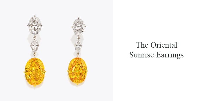 The Oriental Sunrise Earrings