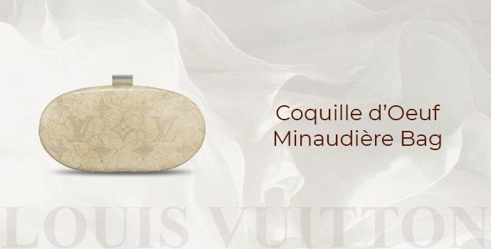 Coquille d’Oeuf Minaudière Hundbags