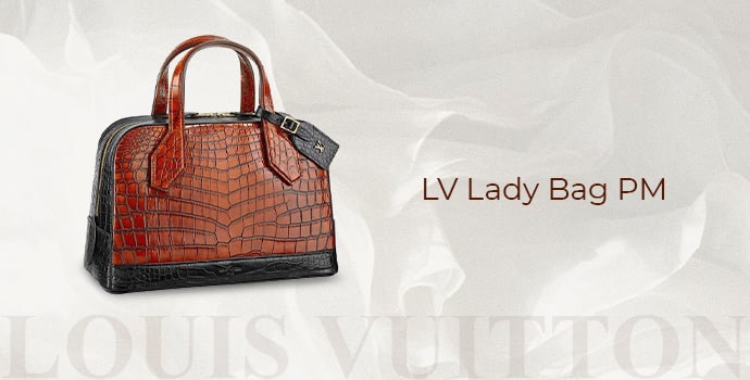 Crocodile Lady Bag PM