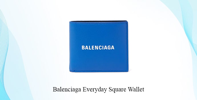Top luxury mens wallet brands Balenciaga Everyday Square 