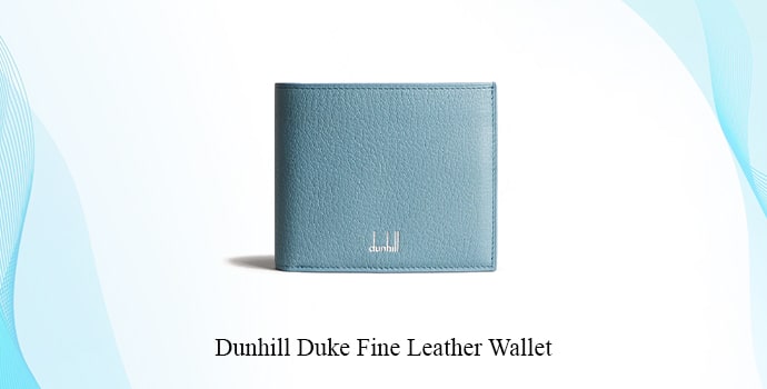 Top luxury mens wallet brands Dunhill Duke Fine Leather 