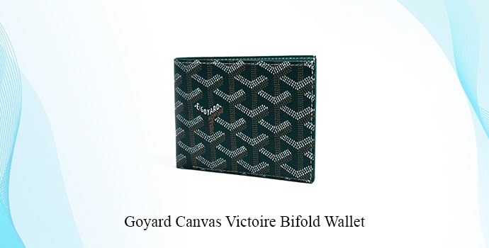 Best collection of Goyard Canvas Victoire Bifold Wallet
