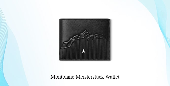 Top luxury mens wallet brands Montblanc Meisterstück