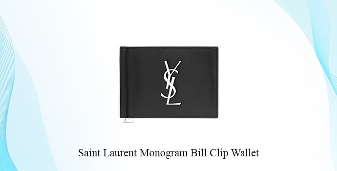 Saint Laurent Monogram Bill Clip Wallet 