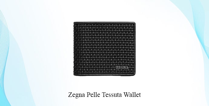Zegna Pelle Tessuta Wallet