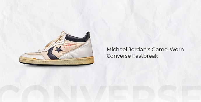 Michael Jordan's Game Worn Converse Fastbreak