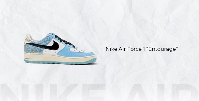 The 25 Most Expensive Sneakers in the World Nike Air Force 1 “Entourage”