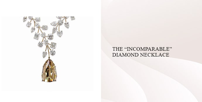 The Most Expensive Necklace in the World The “Incomparable” Diamond Necklace