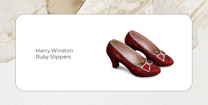 Harry Winston Ruby Slippers