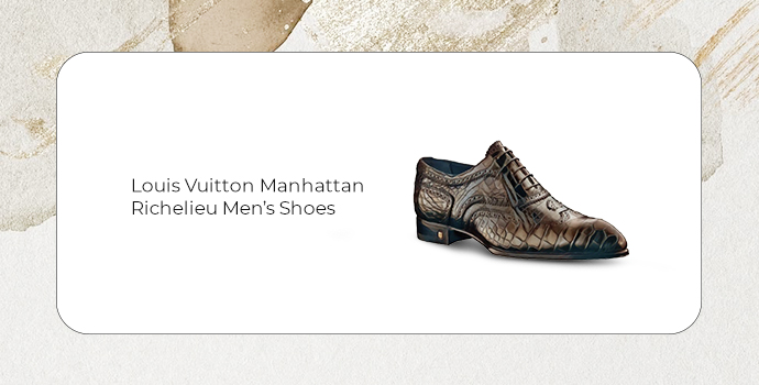 The most expensive high heels in the world Louis Vuitton Manhattan Richelieu Men’s Shoes