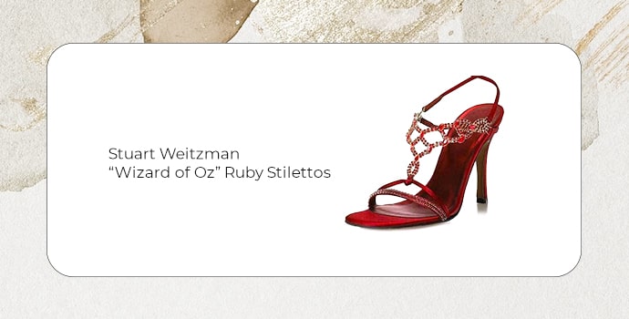 The most expensive high heels in the world Stuart Weitzman “Wizard of Oz” Ruby Stilettos