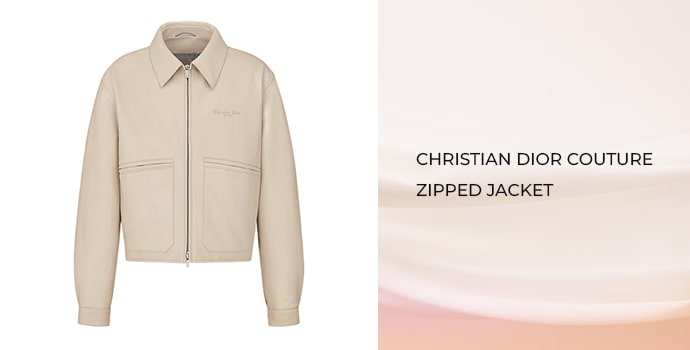 Christian Dior Couture Zipped Jacket