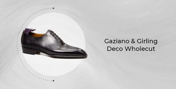 Most expensive mens dress shoes Gaziano & Girling Deco Wholecut