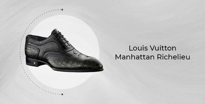 Most expensive mens dress shoes Louis Vuitton Manhattan Richelieu