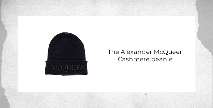 Most Expensive Hats and Caps in the World The Alexander McQueen Cashmere beanie