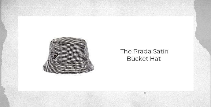 Most Expensive Hats and Caps in the World The Prada Satin Bucket Hat