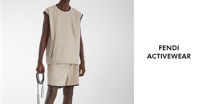 luxury activewear brands Fendi Activewear