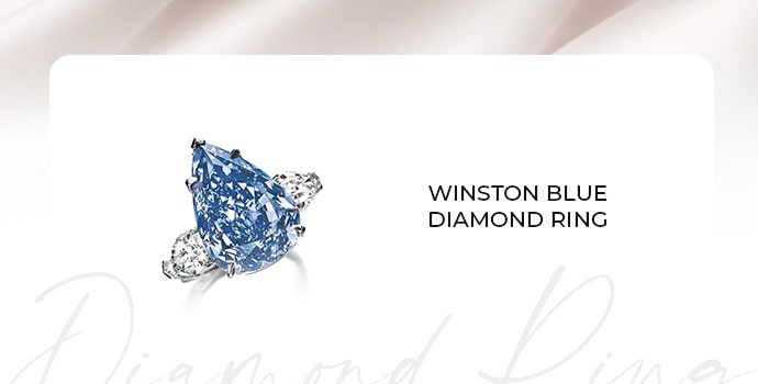 Winston Blue Diamond Ring