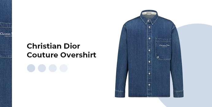 most expensive shirt in the world Christian Dior Couture Overshirt