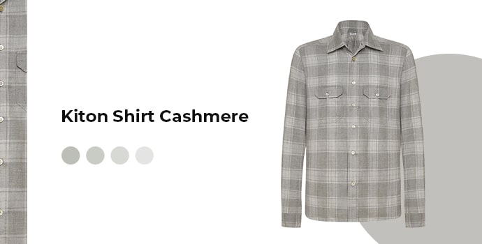 most expensive shirt in the world Kiton shirt cashmere