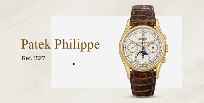 most popular mens luxury watches Patek Philippe Ref. 1527