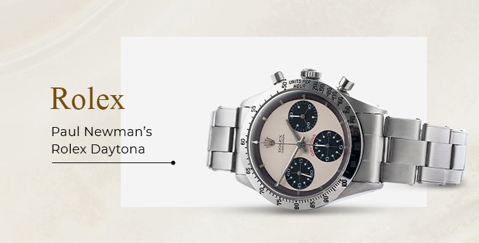 most popular mens luxury watches Paul Newman’s Rolex Daytona