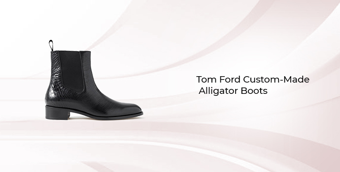 Tom Ford Custom-Made Alligator Boots