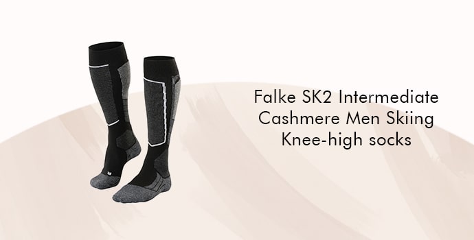 Falke SK2 Intermediate Cashmere Men Skiing Knee-high socks