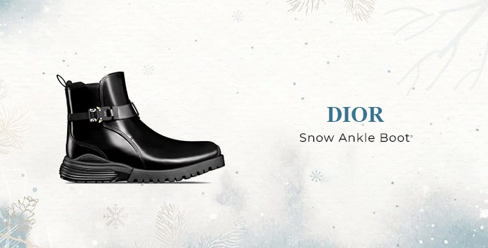 most expensive winter boots Dior Snow Ankle Boot