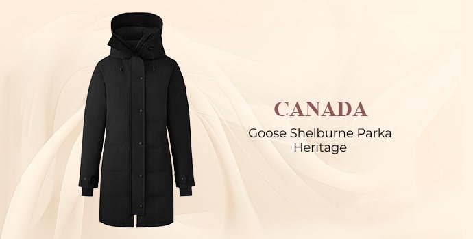 most expensive winter coat brands Canada Goose Shelburne Parka Heritage