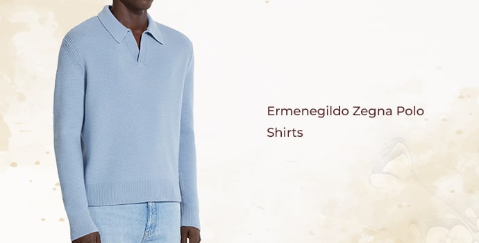 most luxury polo shirts  Ermenegildo Zegna Polo Shirts