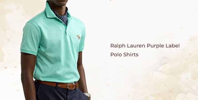 Ralph Lauren Purple Label Polo Shirts