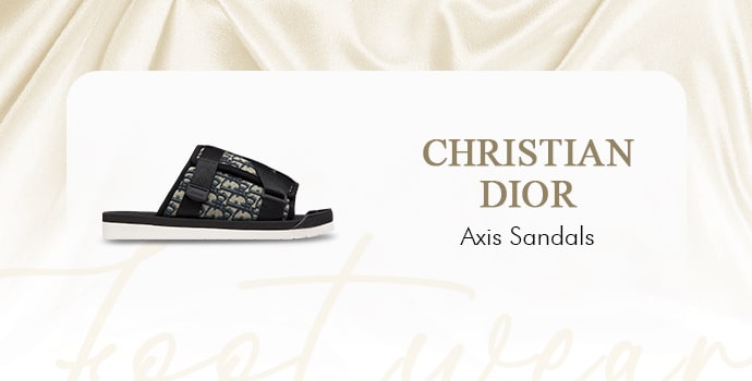 most expensive slippers in the world Christian Dior Axis Sandals