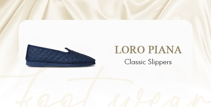 most expensive slippers in the world Loro Piana Classic Slippers