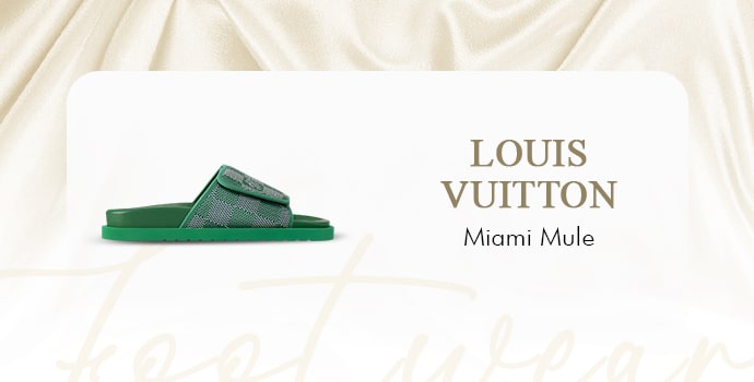 most expensive slippers in the world Louis Vuitton Miami Mule